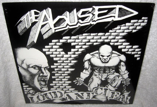 THE ABUSED "Loud And Clear" LP (Radio Raheem) Gatefold Jacket